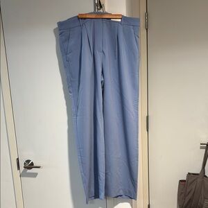 NWT Abercrombie and Fitch Sloane Tailored Wide Leg Pant size 34 18R
